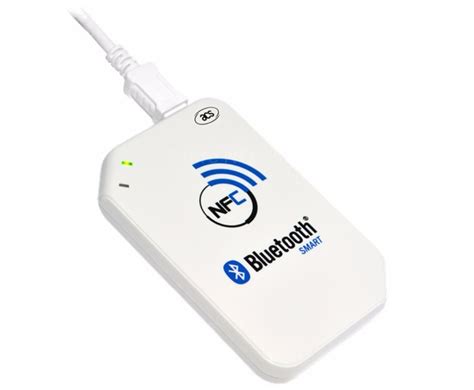 Acr1255u 1356mhz Android Bluetooth Nfc Reader Writer In Control Card