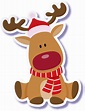 Santa Claus's reindeer PNG transparent image download, size: 762x995px