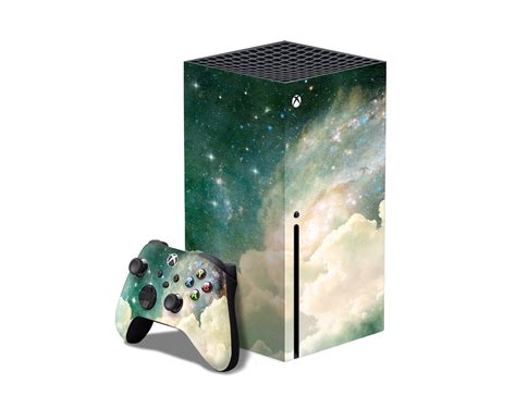 Magic Sky Skin Xbox Series S Green Space Decal Xbox One X S Etsy