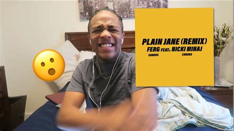 a ap ferg plain jane remix ft nicki minaj reaction youtube