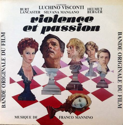 Franco Mannino Violence Et Passion Bande Originale Du Film Vinyl