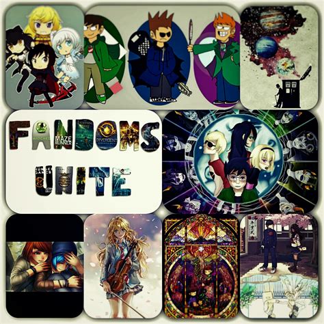 My Main Fandoms In An Edit I Did Not Make Any Of The Fan Arts Though