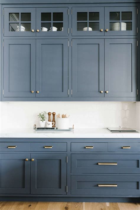 30 Blue Grey Kitchen Cabinet