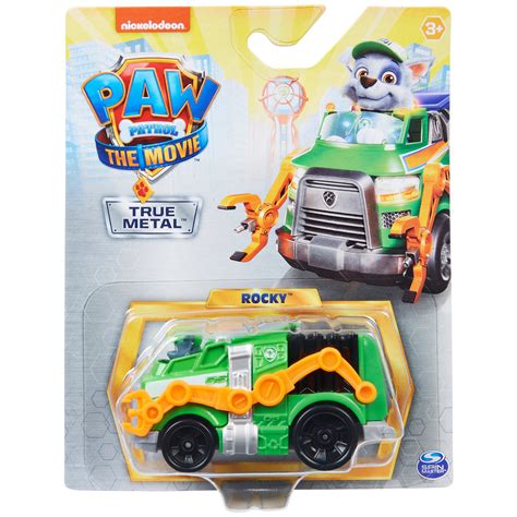 Paw Patrol True Metal Die Cast Vehicle Rocky Rescue Knights Mad Toys