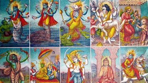 Dashavatar Names Of 10 Avatars Of Vishnu With Details Youtube