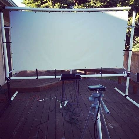 The Best Diy Projector Screen Outdoor References Dodiaries