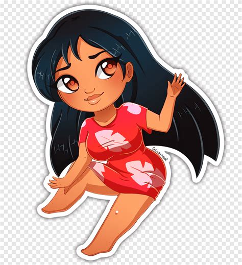 Free Download Lilo Pelekai Fan Art Drawing Grown Up Lilo And Stitch Png Pngegg