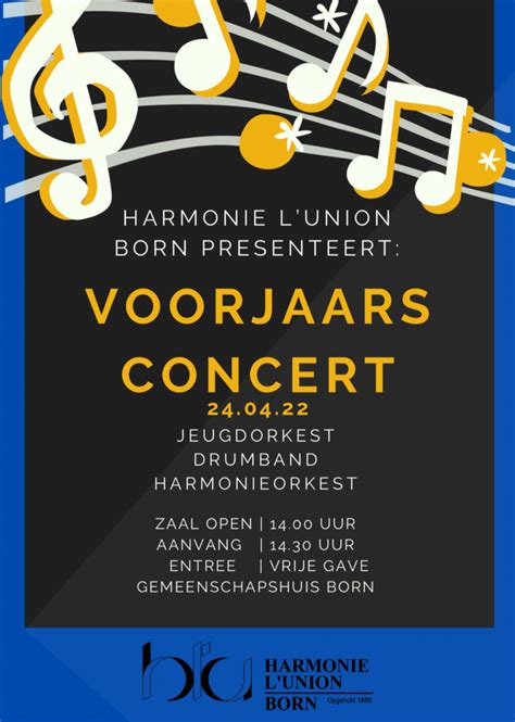 Voorjaarsconcert Harmonie Lunion Born