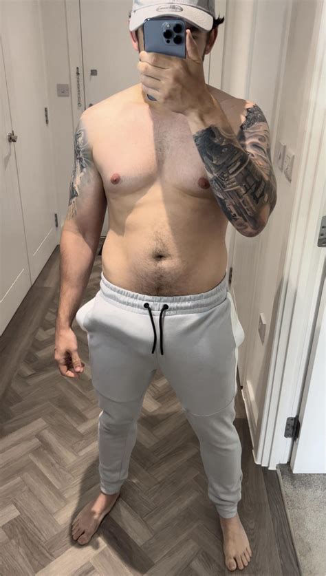 Grey Jogging Trouser Bulges Page Lpsg