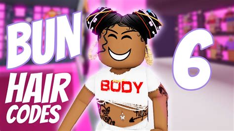 Roblox Hair Codes Black Buns Code For Black Beautiful Hair On Roblox