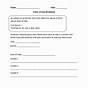 Point Of View Worksheet 6th Grade