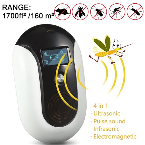 Ultrasonic Pest Control Electronic Smart Insect Repeller Indoor Pest