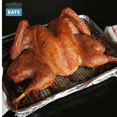 Herb Rubbed Crisp Skinned Butterflied Roast Turkey Recipe Recipe Cooking Turkey Cooking