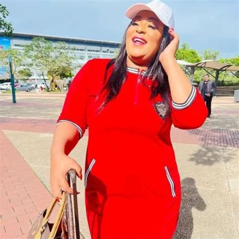 Zimiphi Biyela From Ukhozi Fm Presenter Left Fans Gobsmacked Rocking Her Stunning Red Dress