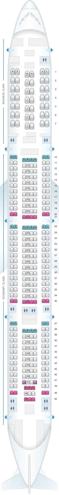Seat Map Eurowings Airbus A330 200 Hawaiian Airlines Malaysia