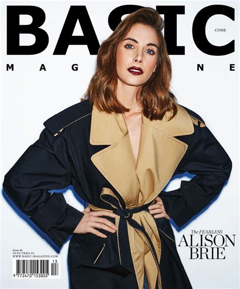 Alison Brie Alison Brie Basic Magazine