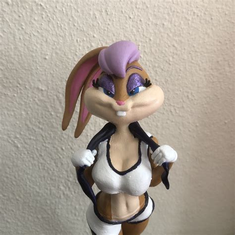 lola bunny figure space jam legacy collection 3d printed etsy