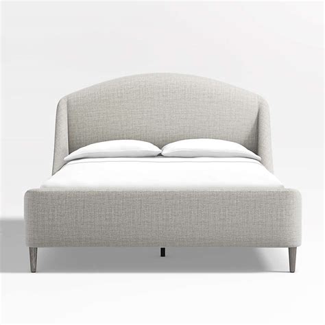 Lafayette Mist Upholstered Bed Crate And Barrel