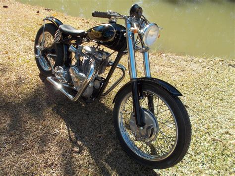 1953 Triumph 6t Thunderbird Chopper Drag Bike