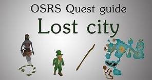 [OSRS] Lost city quest guide