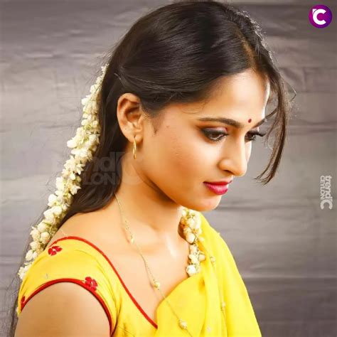 Anushka Shettys Hot Photos In Yellow Saree From Vedam Gallery