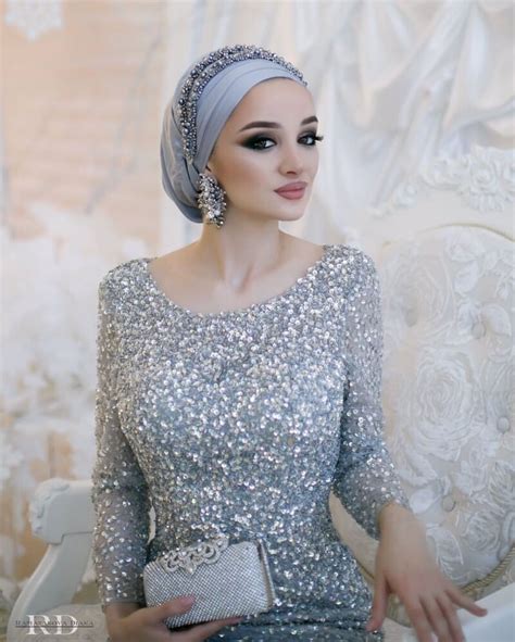 wedding bridal turban hijab