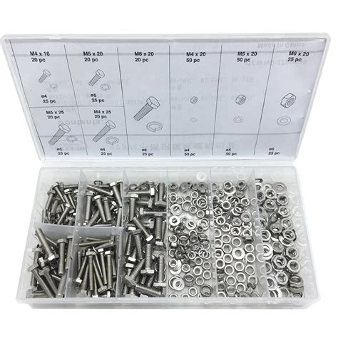 Shopping With Unbeatable Price 1000 Pcs Stainless Steel Hex Screws
