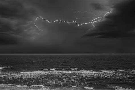 Horizontal Lightning Photograph By Gej Jones Fine Art America