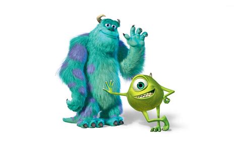 Sulley And Mike Wazowski Monsters University 2 Wallpaper Cartoon