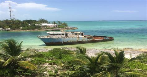 Abandoned Boat Andros Island Bahamas Pics