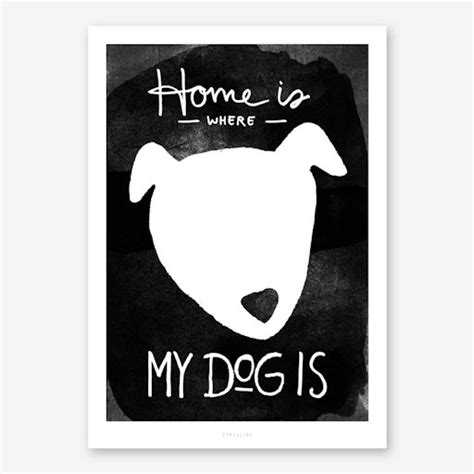 Dog Meaning Print Art Print Free Shipping Fy