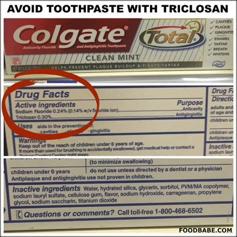 30 Warning Label On Toothpaste Labels For Your Ideas