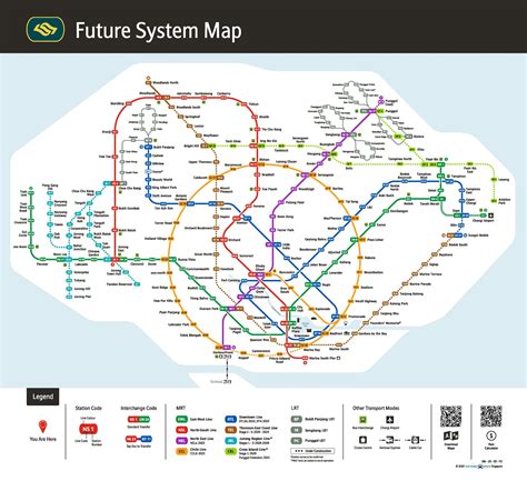 Future Mrt System Map March 2020 Land Transport Guru
