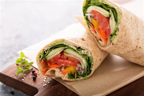 Vegan Sandwich Wrap Recipe Just 272 Calories