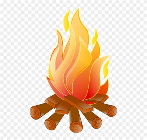 Fire Flame Hot Burn Vector Icon Warm Danger And Cooking Hot Fire Clip