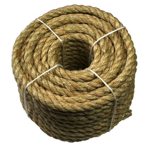 Ben Mor Twisted Sisal Rope 12 Inch X 50 Ft The Home Depot Canada