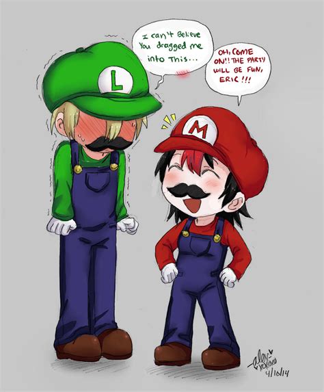 Mario And Luigi By Shock777 On Deviantart