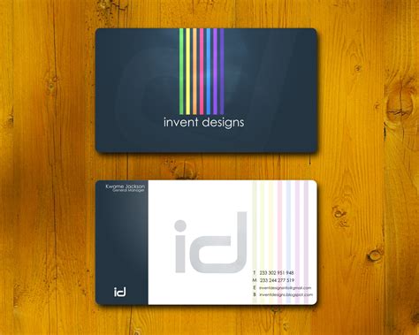 Finding the right look (and feel) for your card just got easier. Welcome To Invent Designs We At Your Service: Business ...