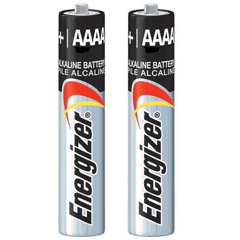 The lithium batteries are used for battery life mainly. 2pc Energizer E96 1.5v Alkaline Battery AAAA Replaces ...