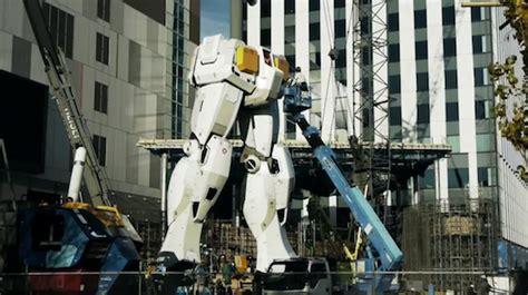 Time Lapse Construction Of Life Size Gundam In Japan The Mary Sue