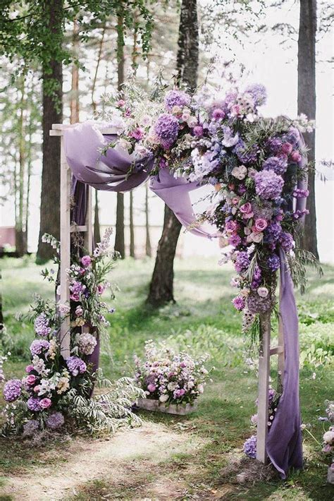 30 Wedding Ceremony Decorations Ideas Lavender Wedding Wedding