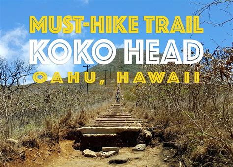 Koko Head Crater Trail Hiking Oahu Hawaii Oahu Hikes Oahu Hiking