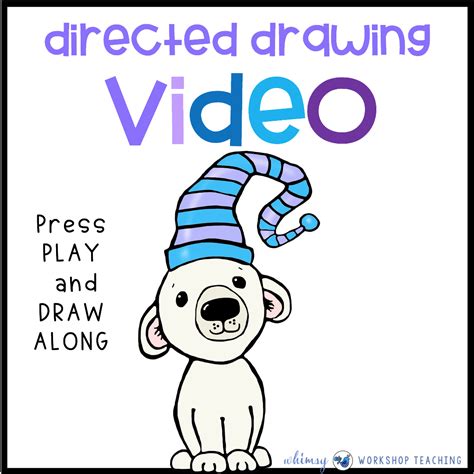 Directed Drawing Videos: Polar Bear - Whimsy Workshop Teaching