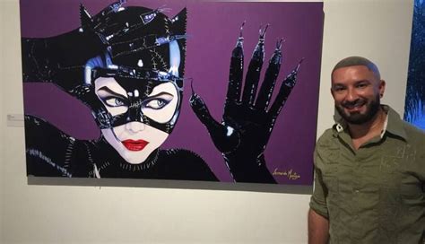 Michelle Catwoman Painting Painting Catwoman Canvas Art