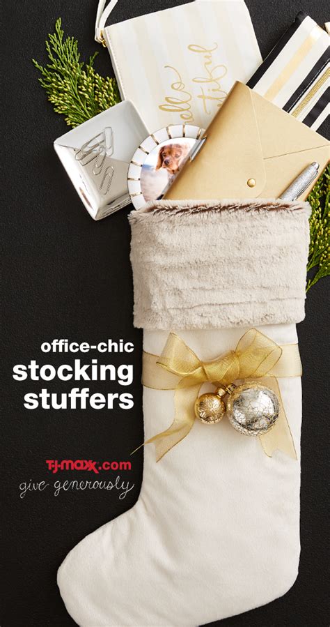 This variety pack includes all kinds of beautiful, but easy to take care of plants that will bring new life into the workday. Shop this easy gift idea at tjmaxx.com. Fill a stocking with chic office goodies, all at amazing ...