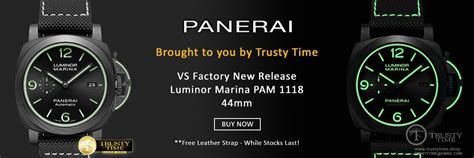 07 August 2020 Vsf Factory Pam 1118 Luminor Marina 44mm Trusty Time