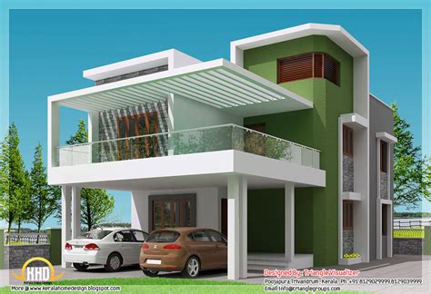 Beautiful modern simple Indian house design - 2168 sq.ft ...
