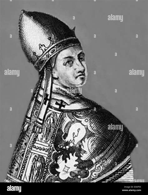 grabado en blanco y negro retrato del papa benedicto ix fotografía de stock alamy
