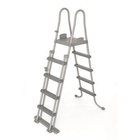 Bestway Safety Pool Ladder With Foldable Step For Above Ground Pool Up