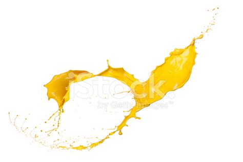 Yellow Splash Stock Photo Royalty Free Freeimages